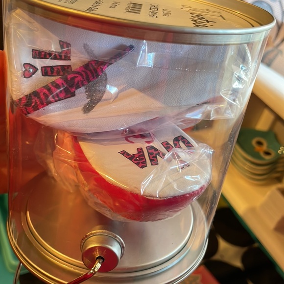 Lil Tootsies hand painted Lil Diva shoes 0-6months new in pail - Picture 4 of 9